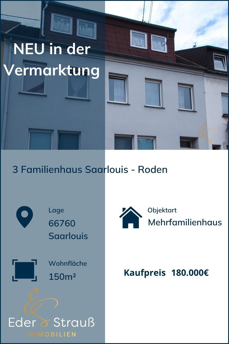 Mehrfamilienhaus Roden, Kapitalanlage Saarlouis
